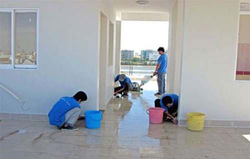 dịch vụ vệ sinh sau xây dựng tại tphcm