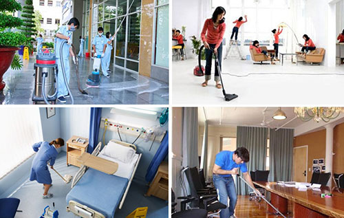 gói vệ sinh tòa nhà công ty Gia Khang