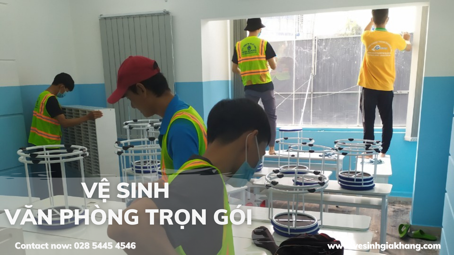 Gia Khang – Công ty cung cấp dịch vụ vệ sinh văn phòng tại TPHCM