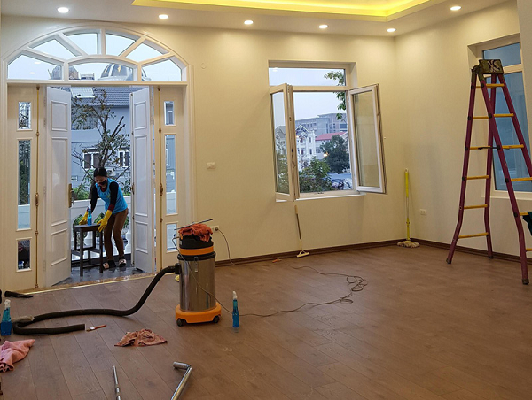 Tổng vệ sinh nhà cuối năm