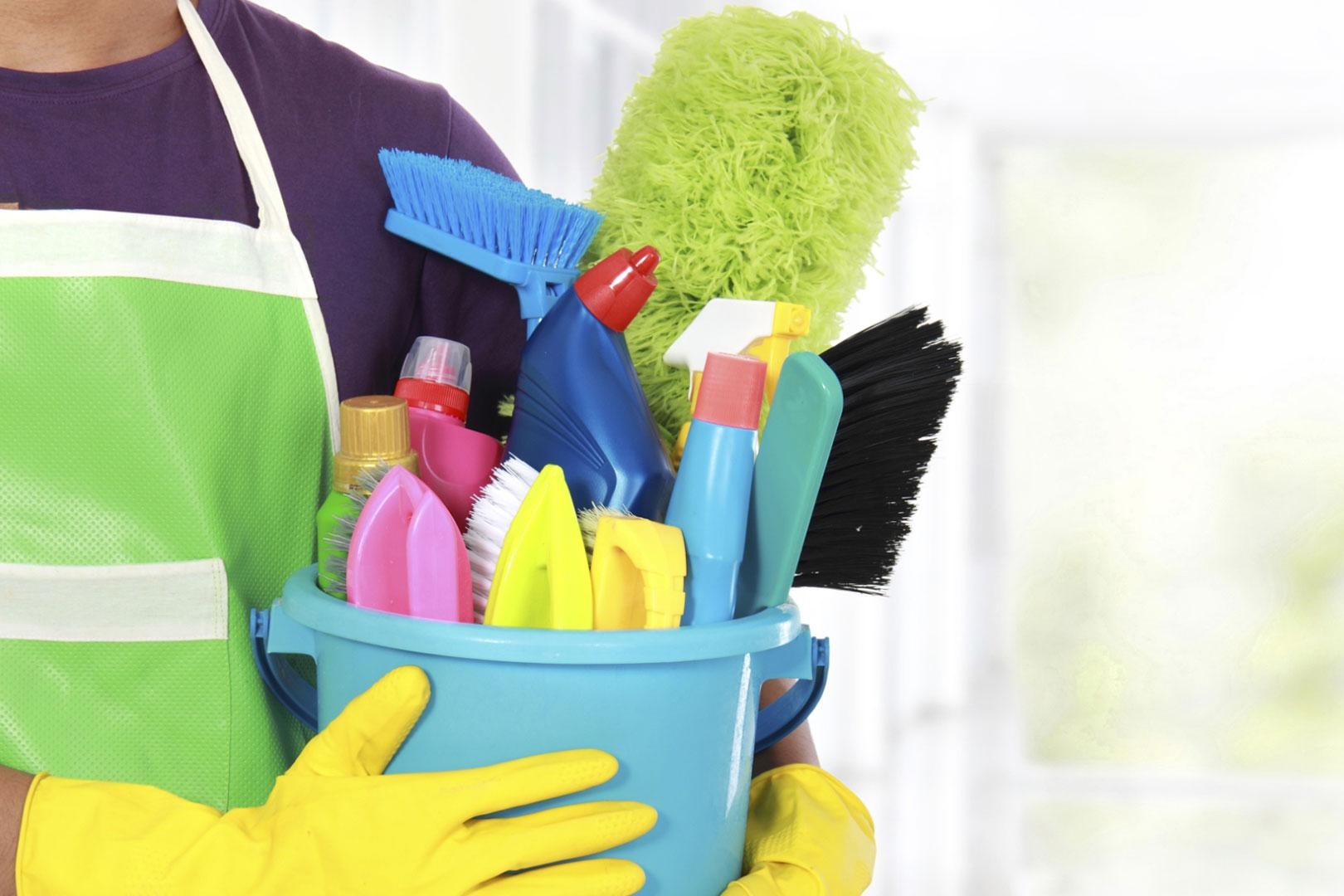 Chuẩn bị những thiết bị vệ sinh cần thiết