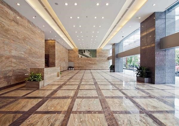 Nên đánh bóng sàn đá thường xuyên để duy trì độ sáng, đẹp