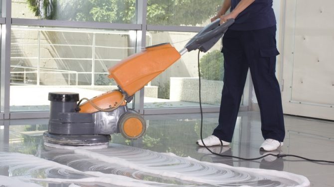 Quy trình đánh bóng sàn đá hoa cương gồm 6 bước cẩn thận