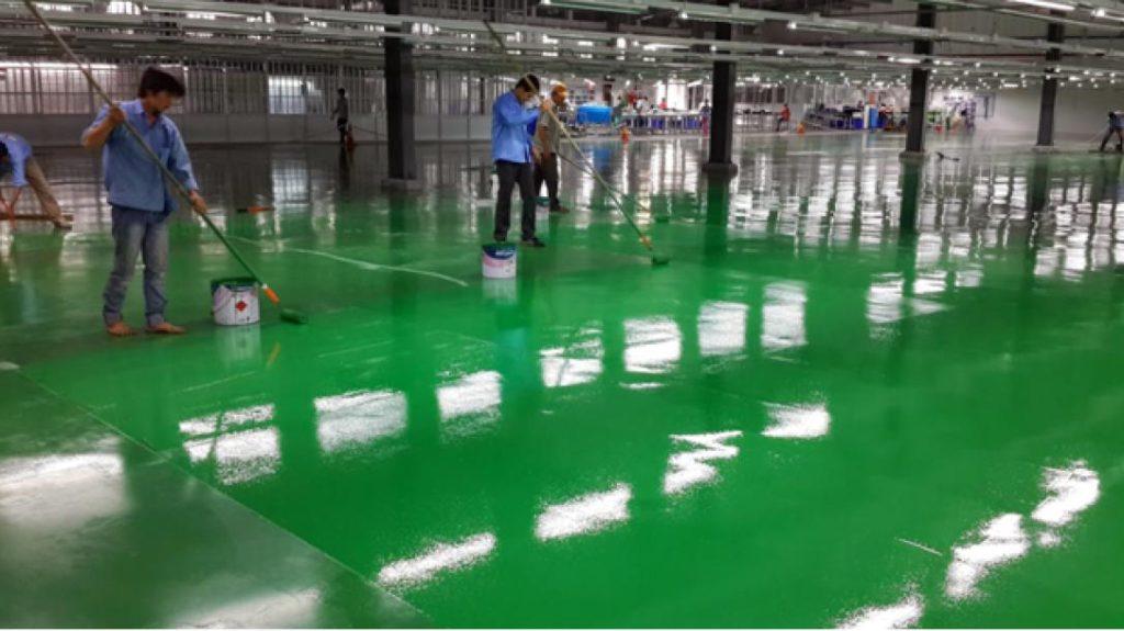 Thiết bị và⁤ dụng cụ‍ cần thiết cho việc thi công sơn ⁣epoxy